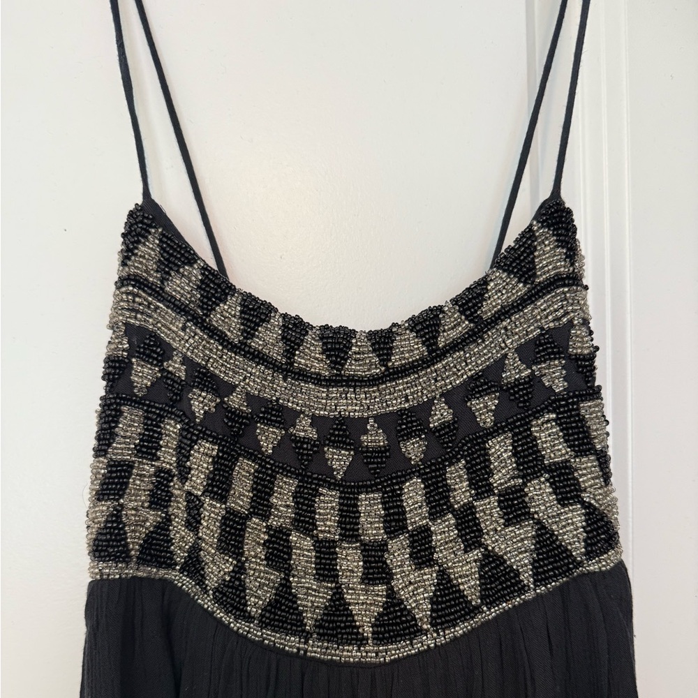 BOHO BEADED MAXI DRESS